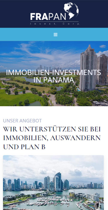 Handyansicht von FRAPAN-Invest