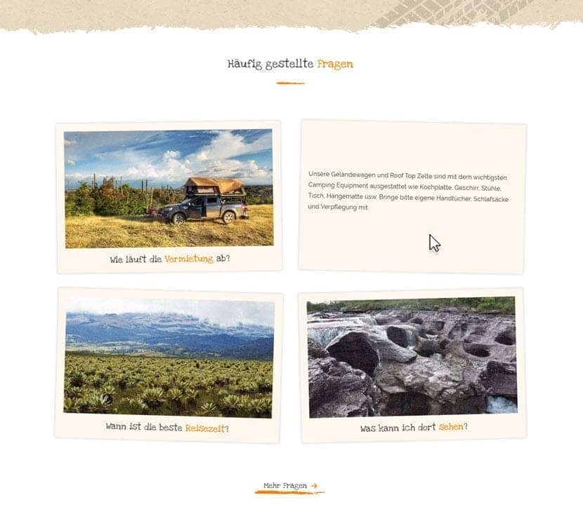 Karakoles 4x4 Travel Website Design